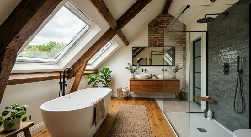 Attic Bathroom Remodeling in Middlesex County, NJ