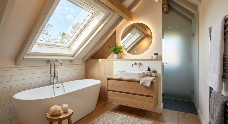Attic Bathroom Remodeling in Middlesex County, NJ