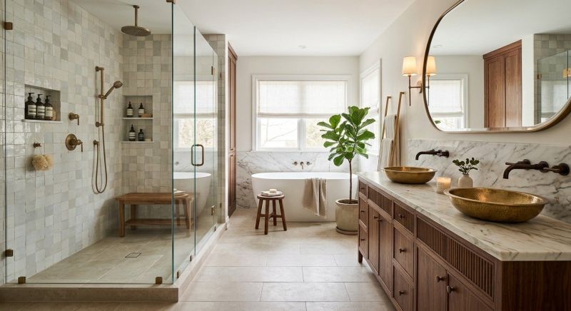 Luxury Bathroom Installation in Middlesex County, NJ